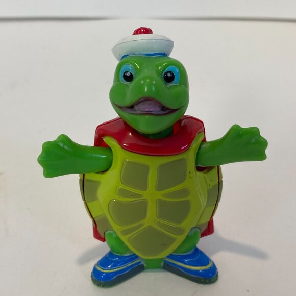Mattel Wonder Pets Fly Boat Bobble Head Action Figure Tuck Turtle 2007 - Picture 1 of 11